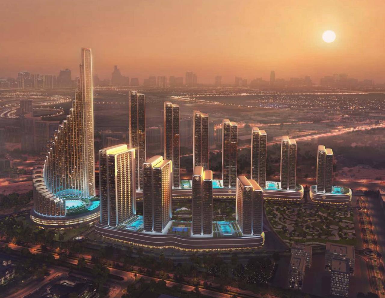 Mercedes-Benz Places Binghatti City: World's First Mercedes-Benz Branded City